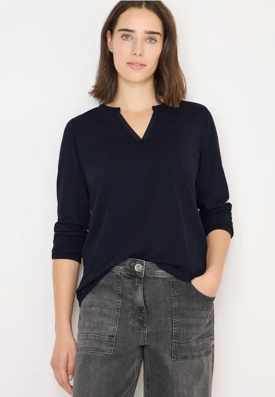 Shirt im Tunika-Look urban dark blue