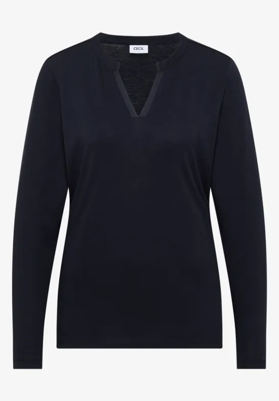 Shirt im Tunika-Look urban dark blue