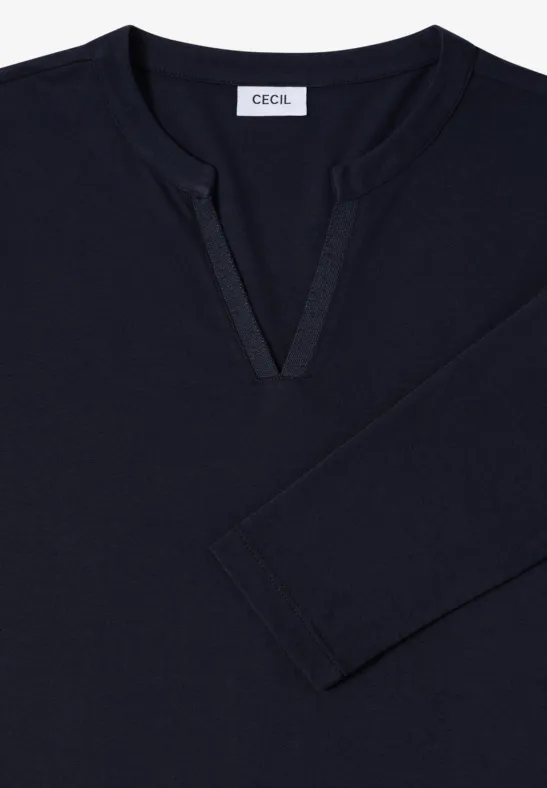 Shirt im Tunika-Look urban dark blue