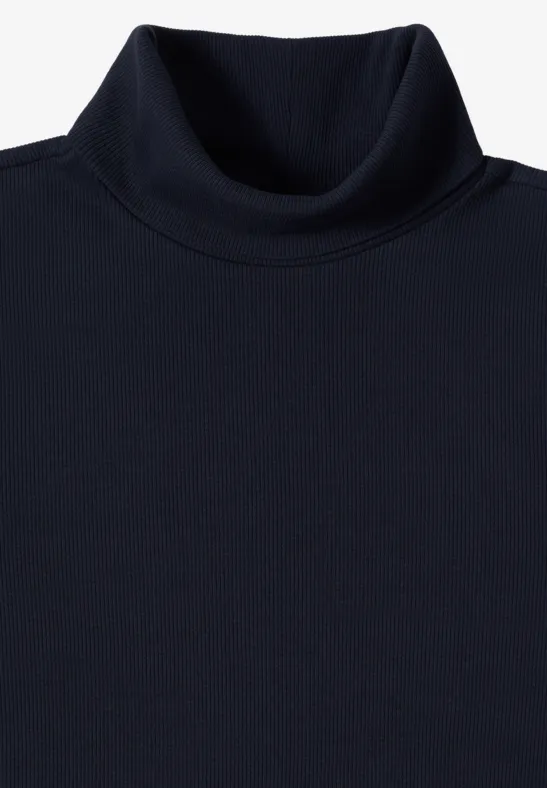 Bluzka z długim rękawem w prążki urban dark blue