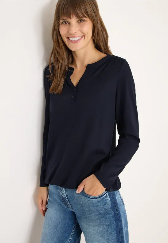 Shirt im Tunika-Look urban dark blue