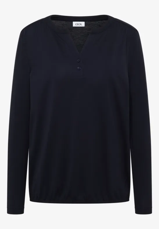 Shirt im Tunika-Look urban dark blue