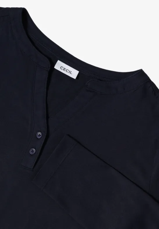 Shirt im Tunika-Look urban dark blue