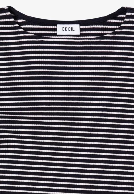 Gestreiftes Shirt urban dark blue