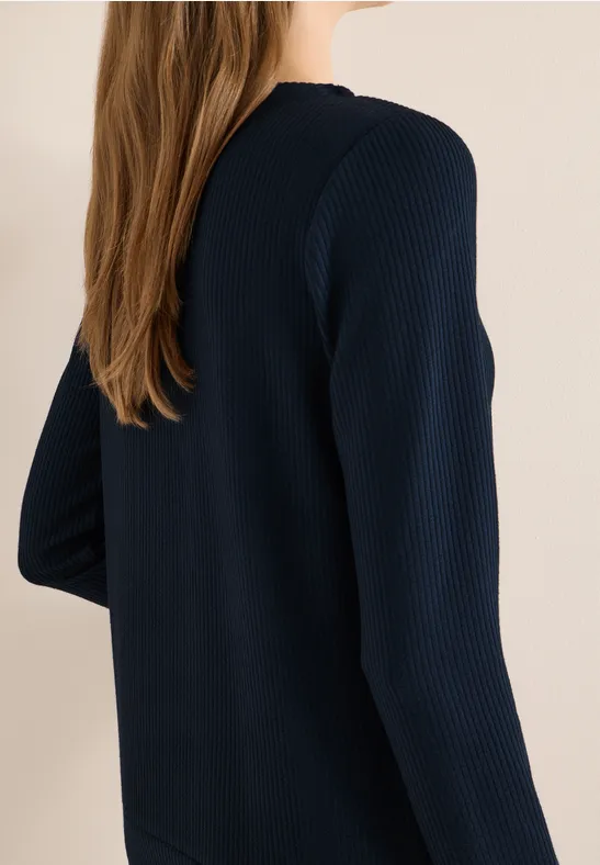 Strukturshirt universal blue