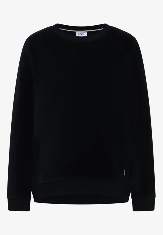 Softes Strukturmix Shirt universal blue