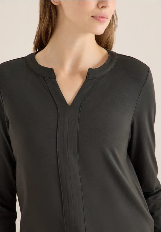 Shirt im Tunika-Look raw khaki