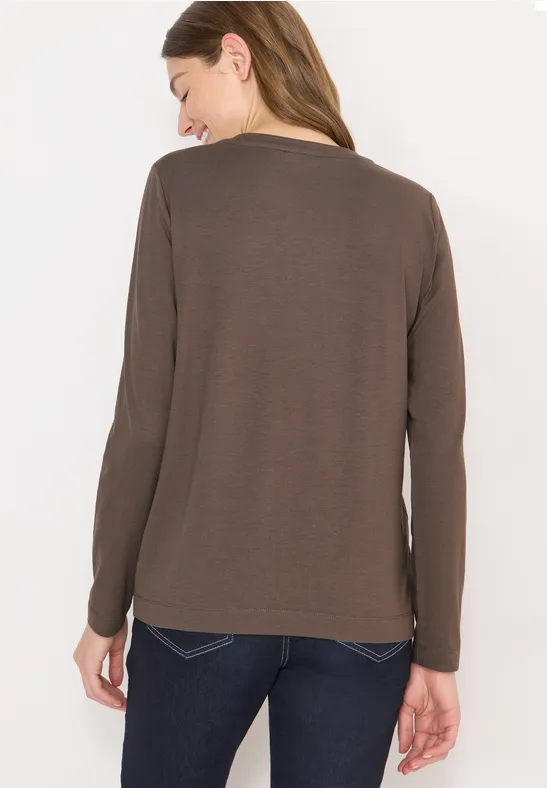 Shirt im Tunika-Look urban taupe