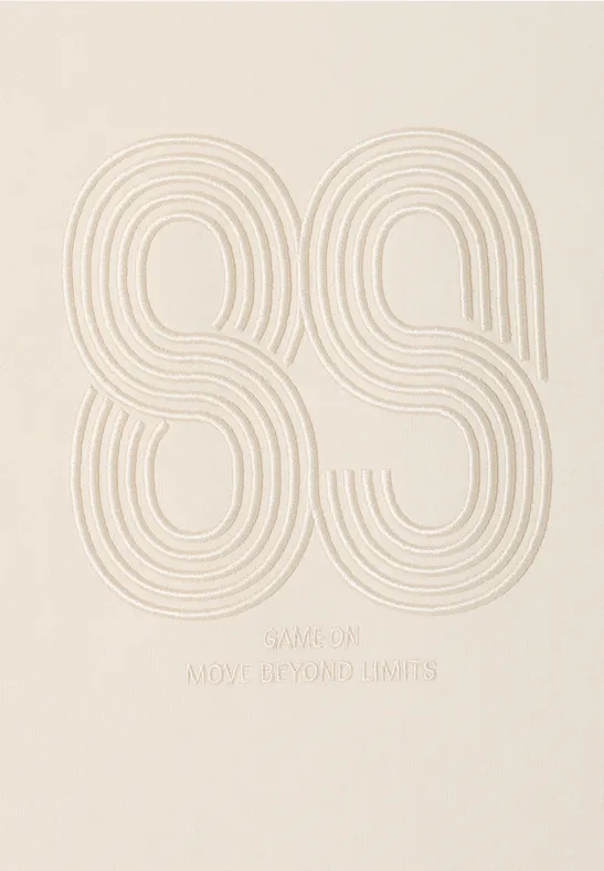 Shirt mit Stickerei pearl beige