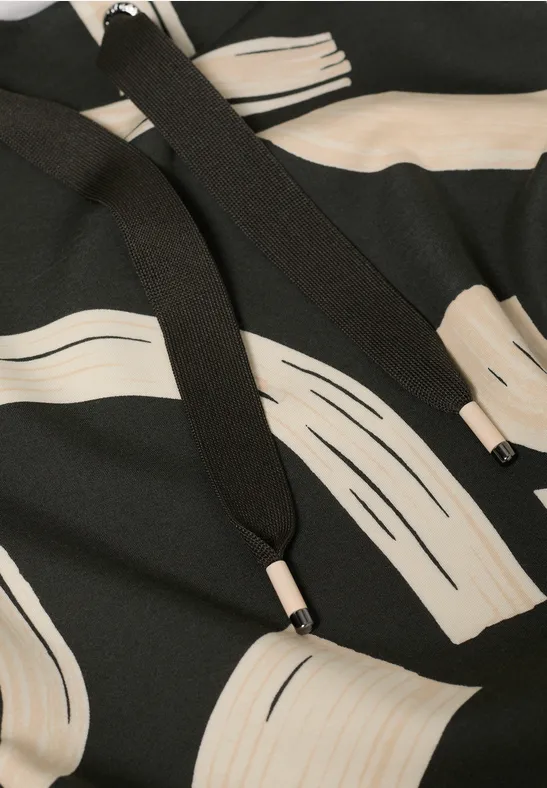 T-shirt à motifs raw khaki