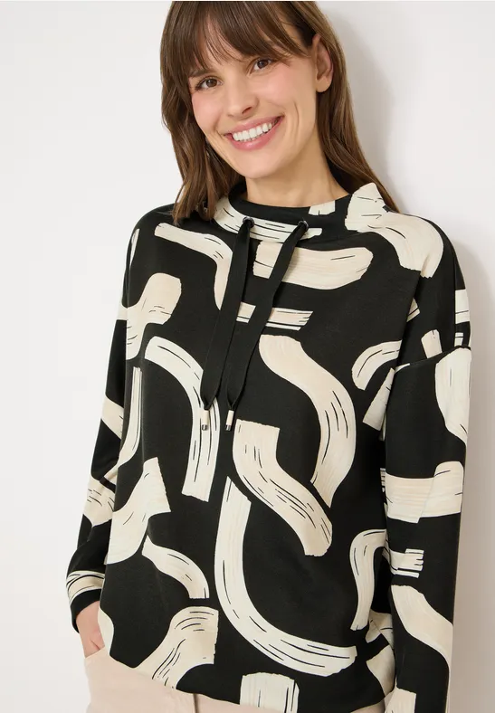 T-shirt à motifs raw khaki