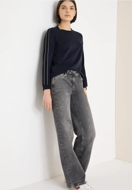 Shirt mit Tape-Details universal blue