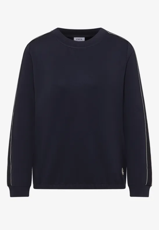 Shirt mit Tape-Details universal blue