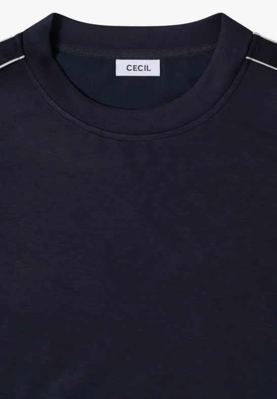 Shirt mit Tape-Details universal blue