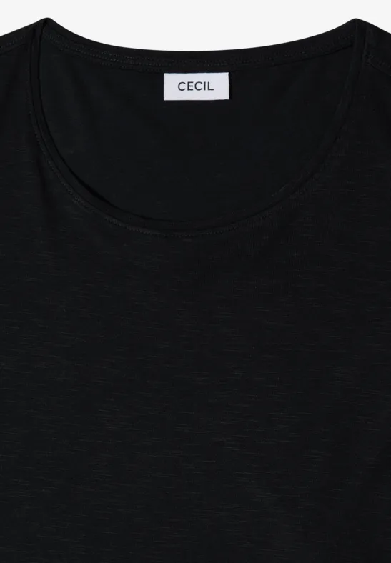 Basic T-Shirt mit Rundhals im 2er-Pack grain beige/black