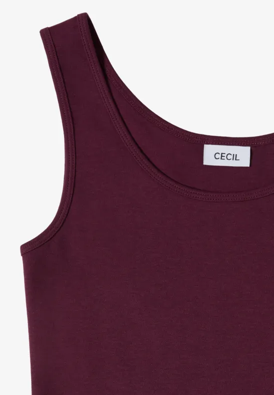 Basic Top mit Rundhals im 2er-Pack blush rose/sweet grape red