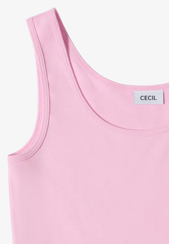 Basic Top mit Rundhals im 2er-Pack blush rose/sweet grape red