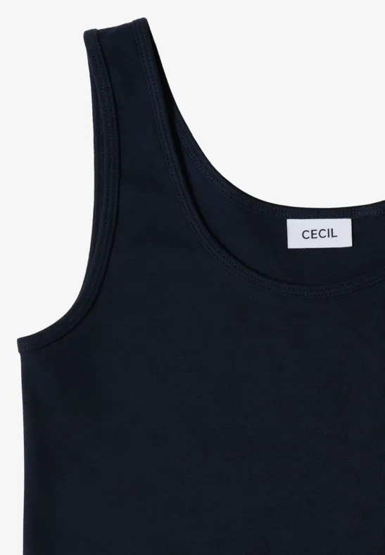 Basic Top mit Rundhals im 2er-Pack universal blue/universal blue