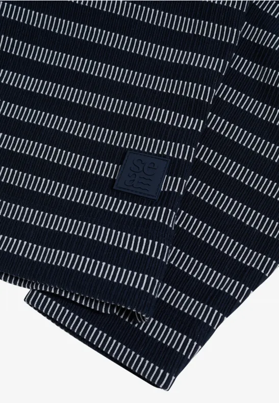 Gestreiftes Shirt universal blue