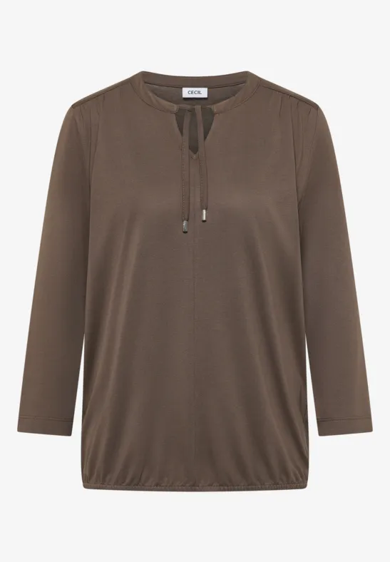 Shirt im Tunika-Look urban taupe