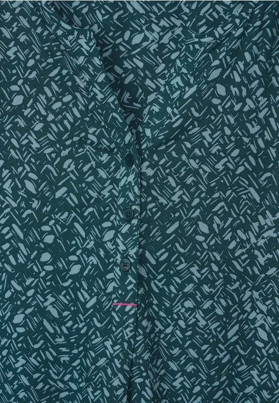 Multicolor Printshirt deep lake green