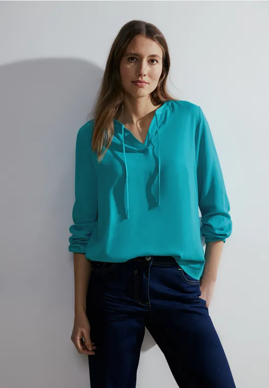 Chemisier tunique frosted aqua blue