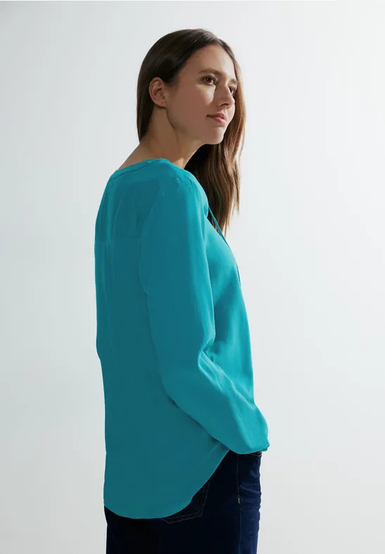 Chemisier tunique frosted aqua blue