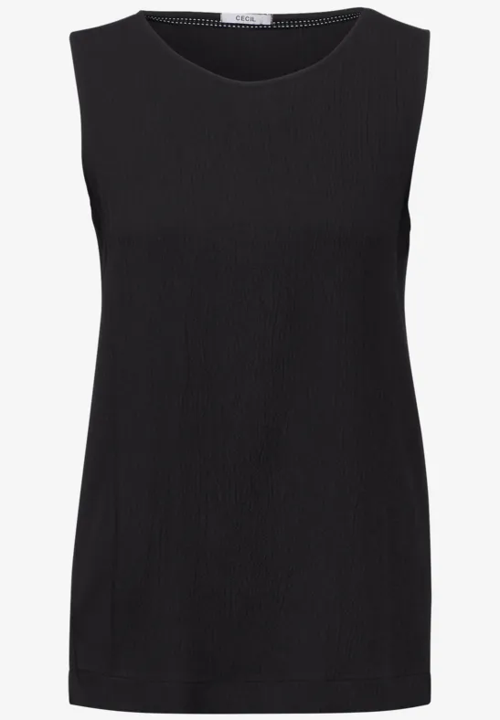Struktur Blusentop Black