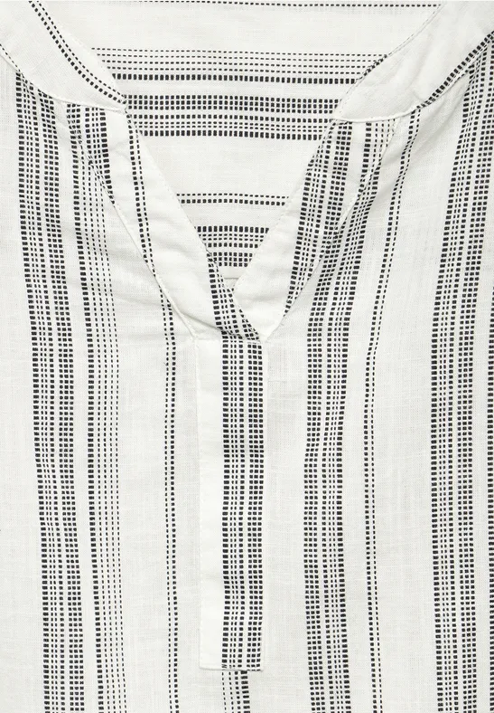 Print Bluse universal blue