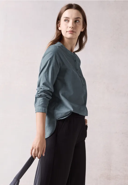 Cord-Bluse dove blue