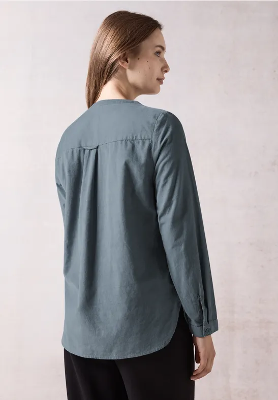 Cord-Bluse dove blue