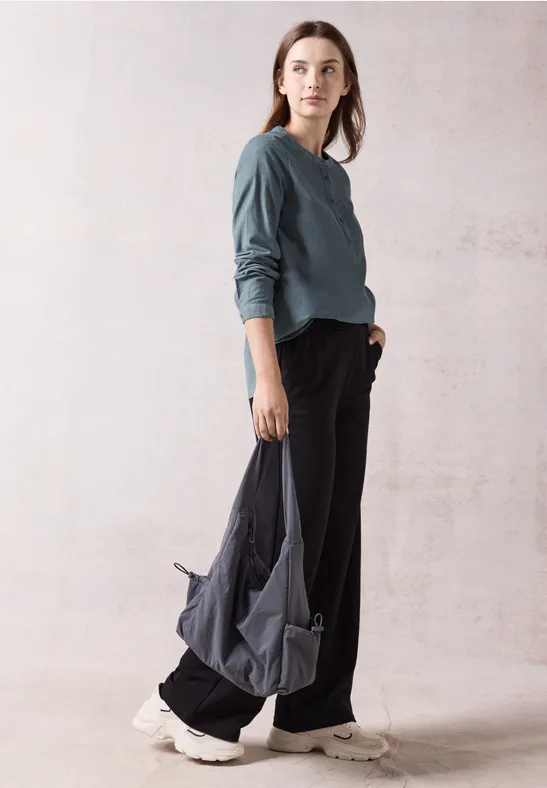 Cord-Bluse dove blue