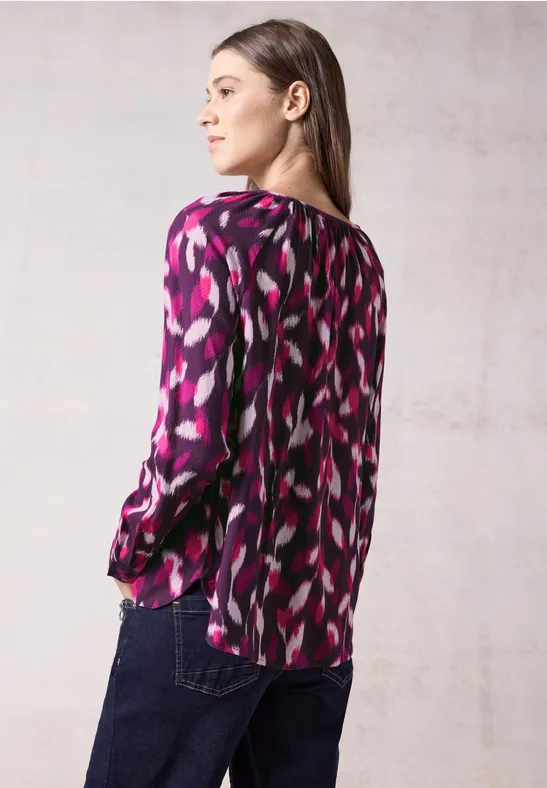 Blouse imprimée beloved berry
