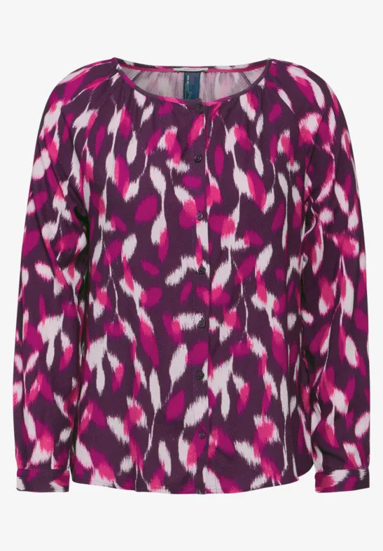Blouse imprimée beloved berry