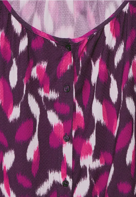 Blouse imprimée beloved berry