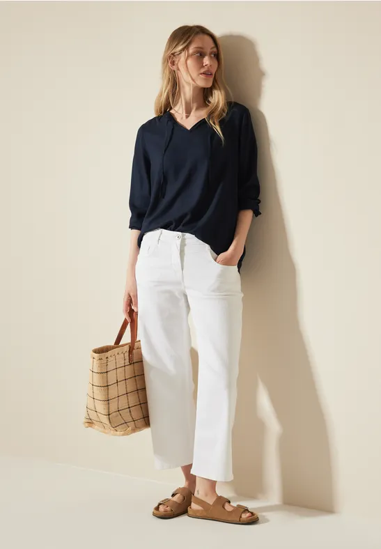 Tunika in Unifarbe universal blue