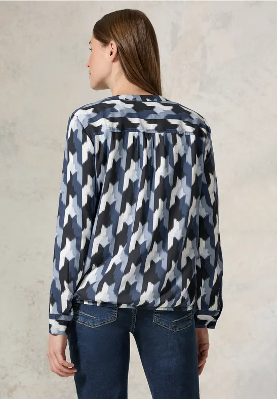 Bedrukte blouse universal blue