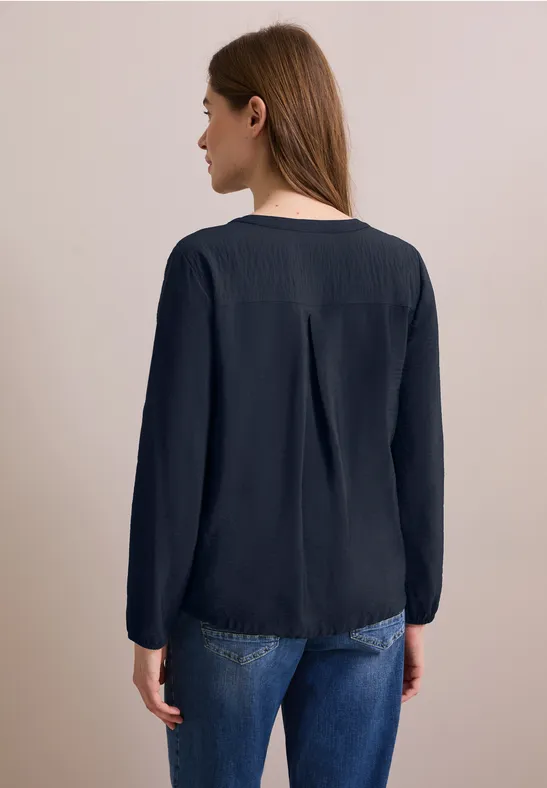 Tunika in Unifarbe universal blue