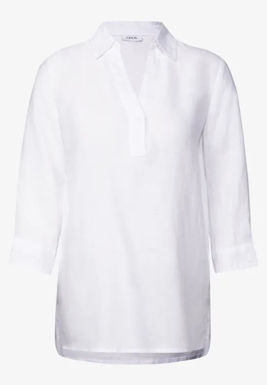 Blouse en lin White