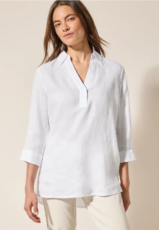 Blouse en lin White