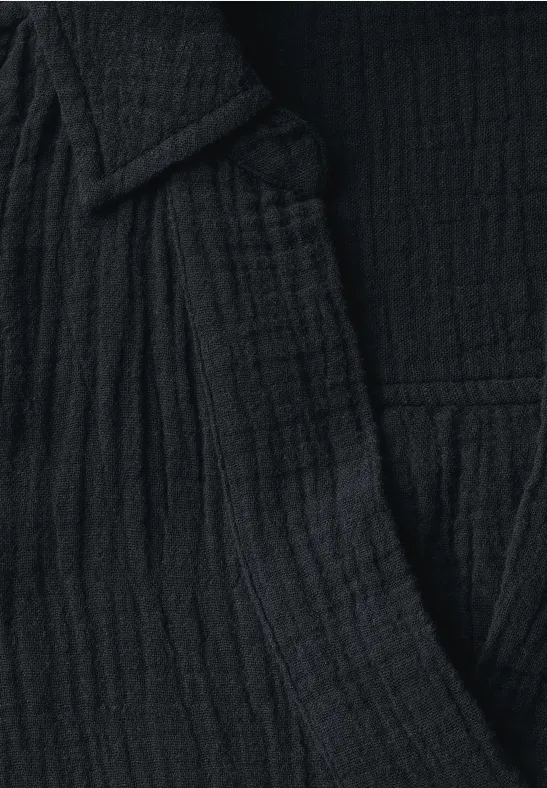 Blouse en mousseline Black