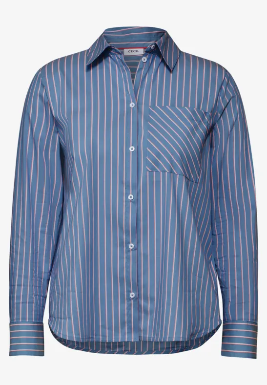 Blouse à rayures mid blouse blue