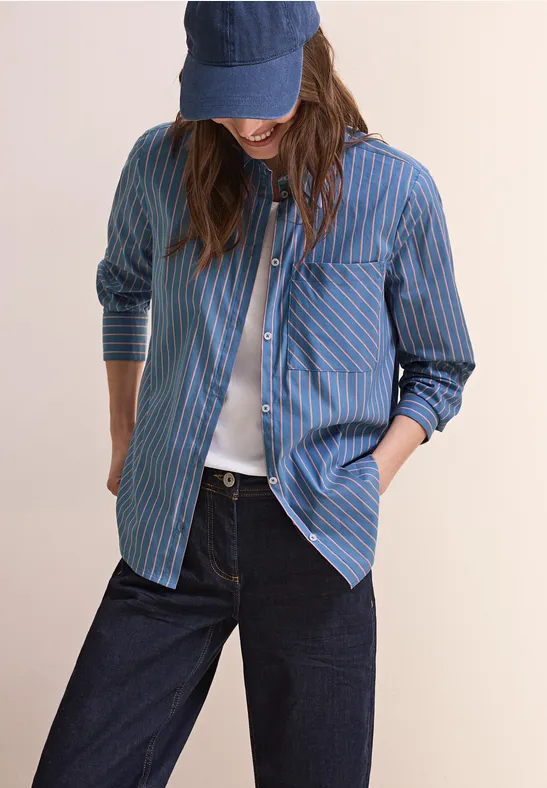 Blouse à rayures mid blouse blue
