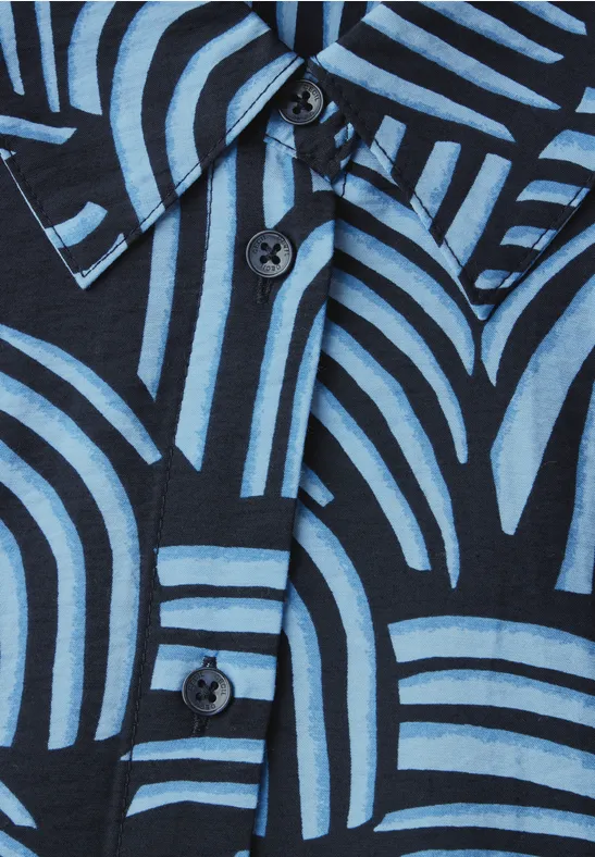 Blouse à motifs universal blue