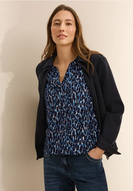 Blouse imprimée universal blue