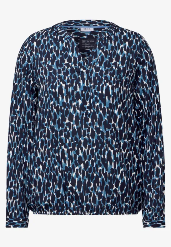 Blouse imprimée universal blue