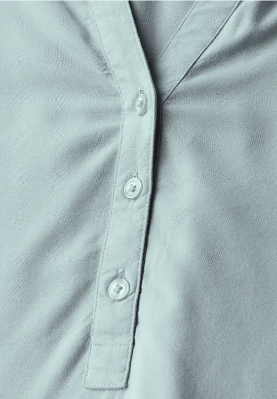 Blouse en couleur unie cool salvia green