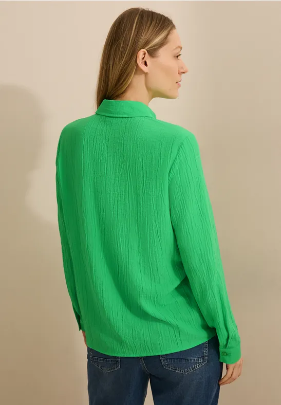 Chemisier structuré iced neon green