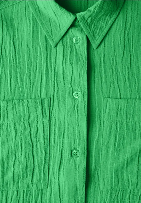 Chemisier structuré iced neon green