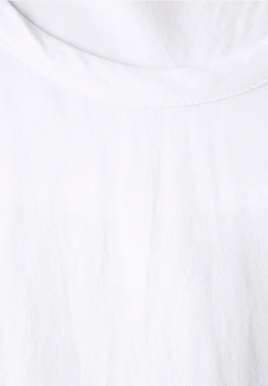 Blouse met knoopdetail White